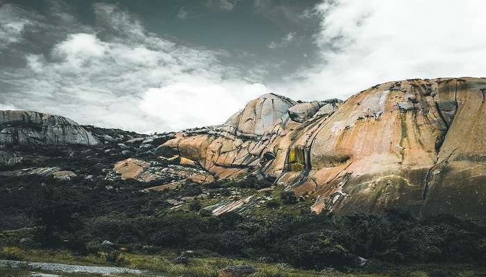 Savandurga Hills, one of the largest monolith hills in the Asian Continent