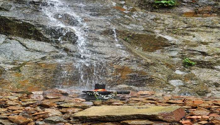 Berhubungan kembali dengan alam di Air Terjun Shivling, salah satu air terjun populer di Goa Utara