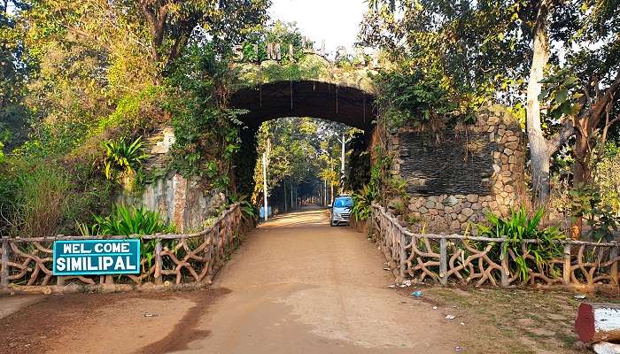 Entrance to Simlipal National Park, a sanctuary for wildlife enthusiasts and one of the ideal picnic spots in Keonjhar