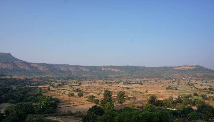 The beautiful lush hills of Lonavala, a popular picnic spot in Maharashtra