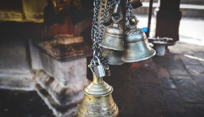 Bells at Vellayani Temple