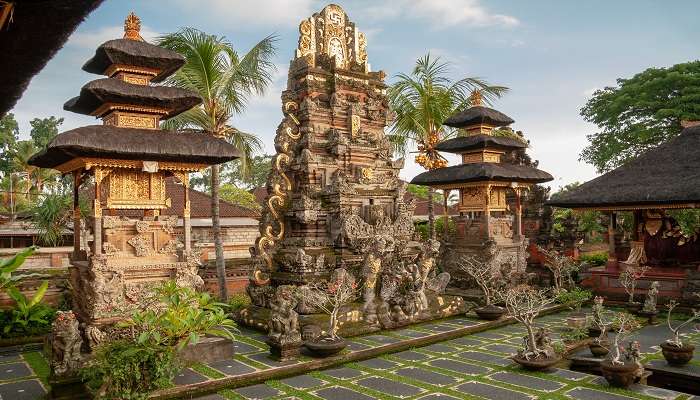 Entrancing beauty at Pura Taman Kemuda Saraswati temple, a tranquil oasis in the heart of Ubud