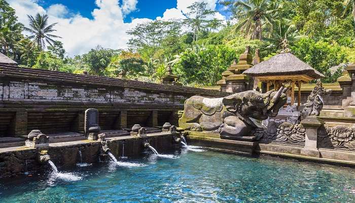 Take a holy dip at the Tirta Empul Temple