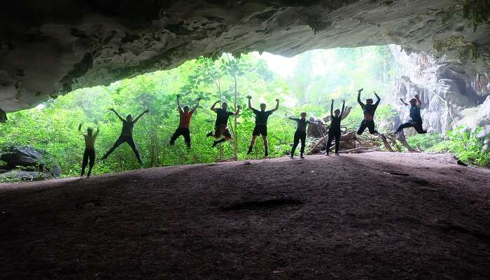 Visit the Tu Lan Cave for an exhilarating experience