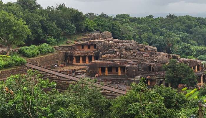 Udayagiri Caves is among the top offbeat places near Puri