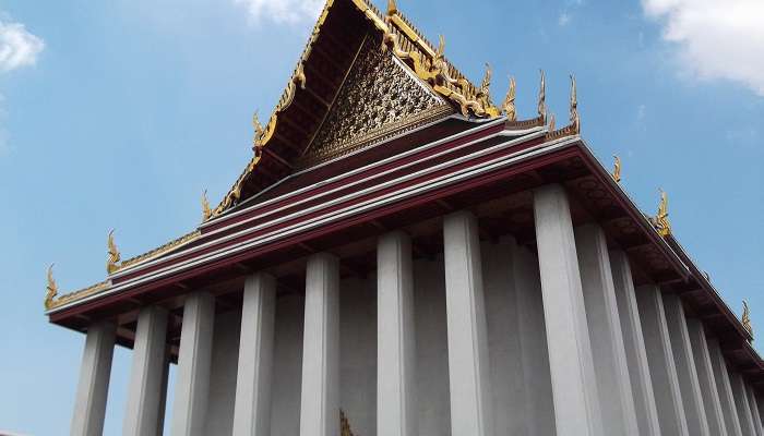 Majestic Golden Mount temple (Wat Saket) on Rattanakosin Island, is a prime tourist destination among spiritual seekers. 