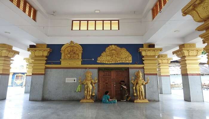Interior of Hasanamba Temple