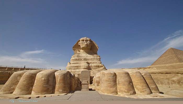 Witness the grandeur of ancient Egypt's Sphinxes.