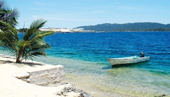 The beach in Vietnam