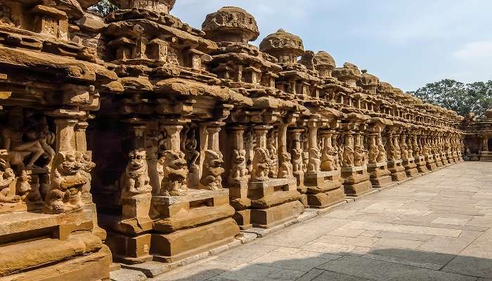 A mesmerising view of Kailasanathar Temple