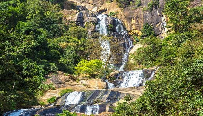 ravana falls in sri lanka