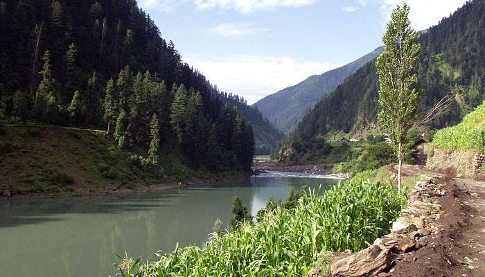 The Jhelum River in Kashmir