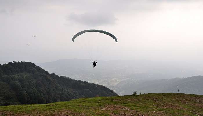 Bir is the Paragliding Capital Of Indianear Dehnasar Lake