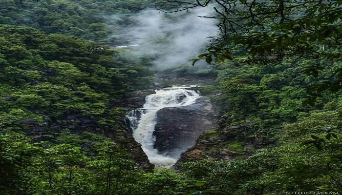 The view of Shivaganga Falls