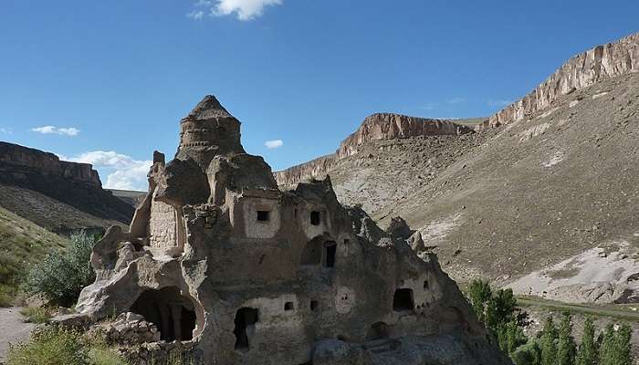 Castle inside the Soganli Valley