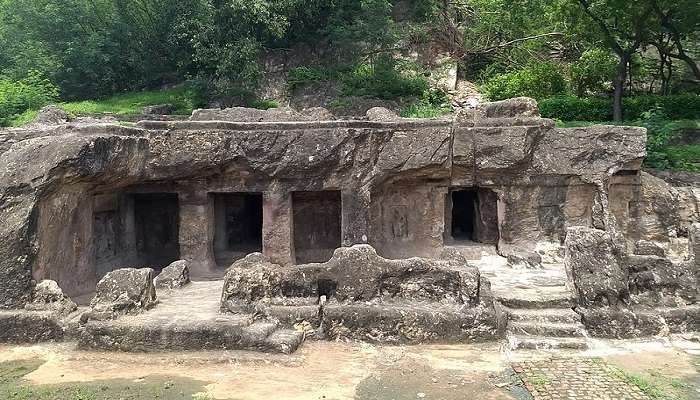 Ruins of the Akkanna Madanna Caves in Vijayawada.