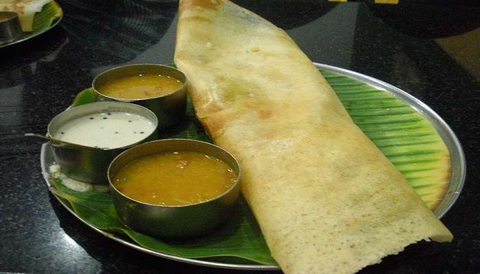 You must try Masala Dosa at this restaurant 
