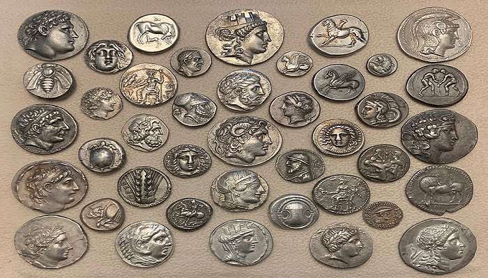 The Napier Museum boasts a remarkable collection of ancient coins, comprising over 5000 pieces