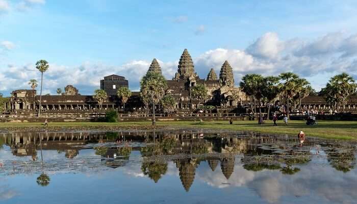 Angkor Wat is one of the best places to visit near Banteay Srey Butterfly Centre