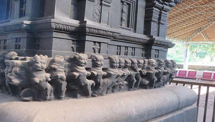 Exterior view of Rajarajeshwara Temple.