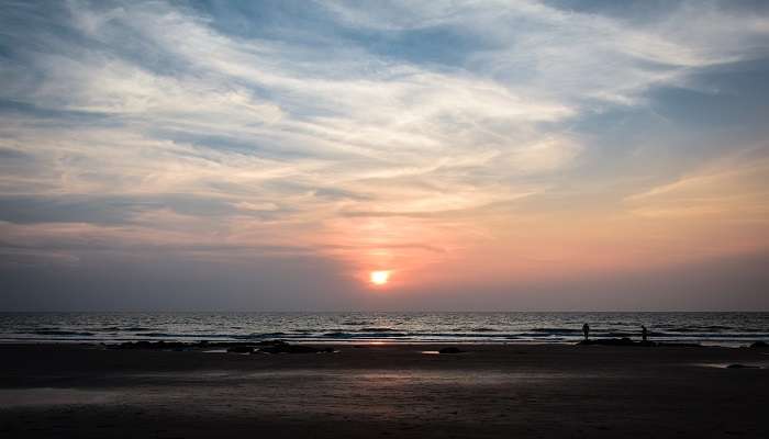 Enjoy sunset by Ashvem Beach a popular destination close to Turtle Beach Resort