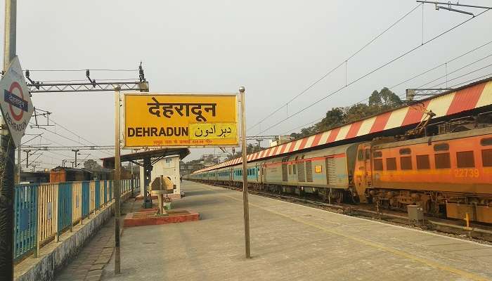 Railway station of dehradun