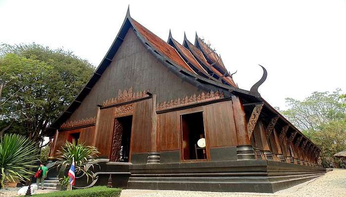 The Infamous Black House at Baan Dam Museum.