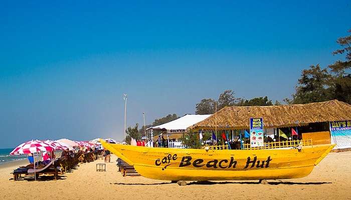 Baga Beach is one of the best places to visit in Goa with friends.