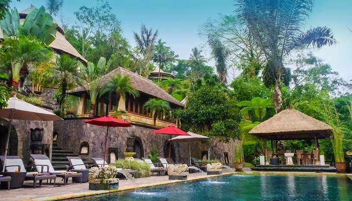 The emerald-hued Bagus Jati Health and Wellbeing Retreat Resort is one of the famous Kintamani Resorts 