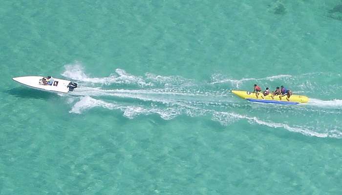 Banana boat rides are one of the best activities you can take part in