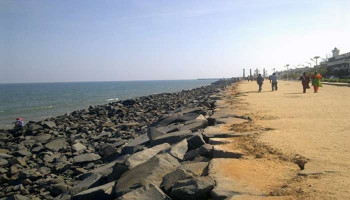  A picture of beach near Arikamedu in Pondichery