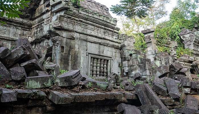 Beng Mealea Temple Cambodia. 