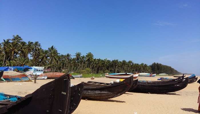 Boats at the beach