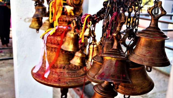 Pary and temple bells