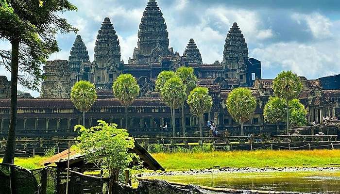 Angkor Archaeological Park is located in the northern province of Siem Reap, which experiences a tropical weather condition.