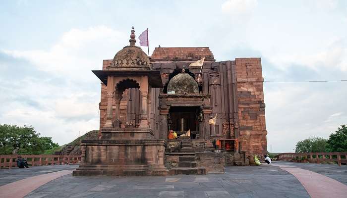 This is a beautifully carved ancient temple in Bhojpur