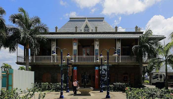 The Blue Penny Museum is one of the major attractions of Port Louis Market.