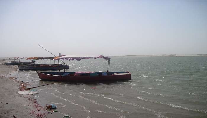 People enjoy boat rides during the summers