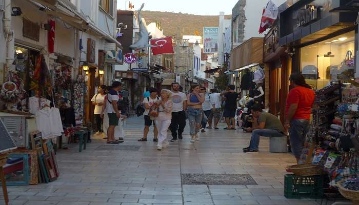 Shop in Bodrum Baazar, one of the best places to visit in Bodrum