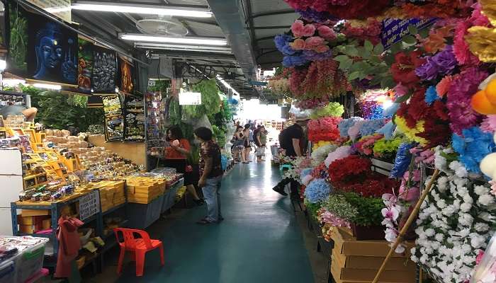  Go shopping for expensive finds at Chatuchak Weekend Market- Bangkok in July’s buying spree, wet or dry.
