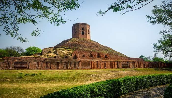 Explore the historical insights in chaukhandi stupa