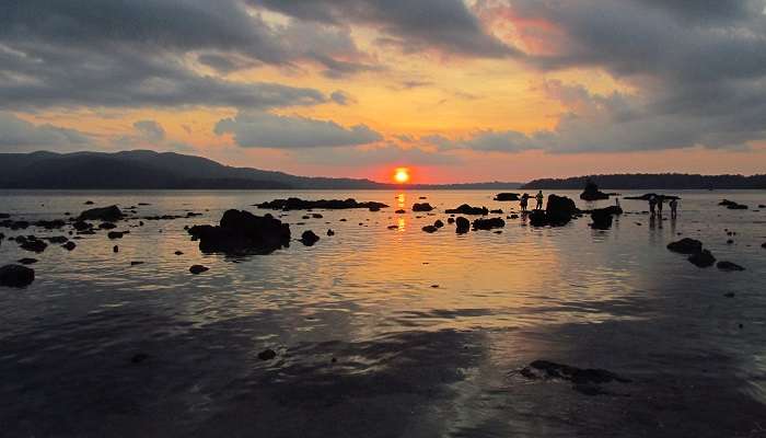 The beauty of Chidiyatapu Beach is sure to leave you mesmerised