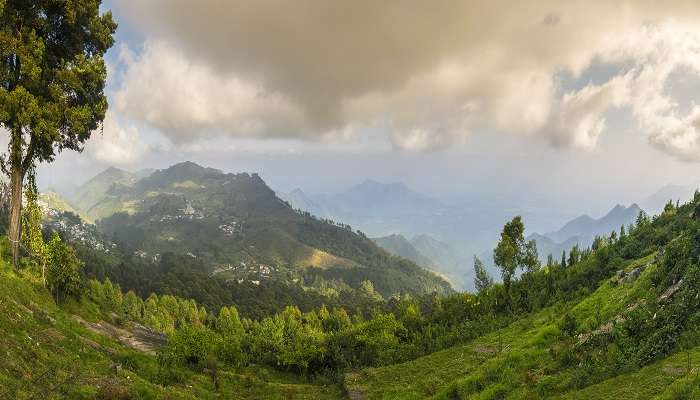 panoramic view of palani hills