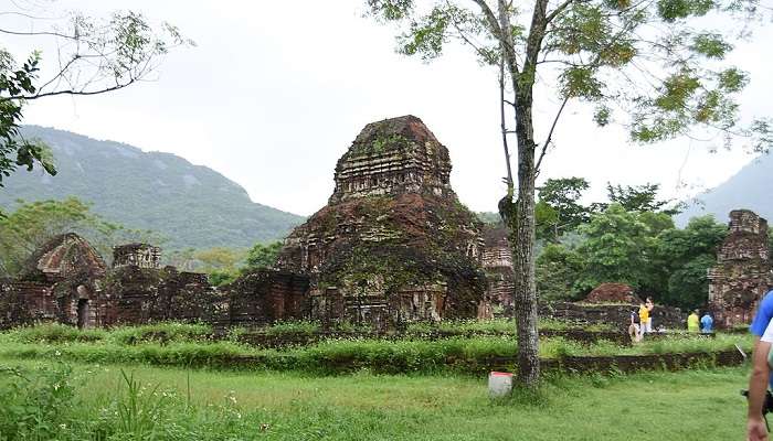 Ancient ruins of My Son Sanctuary in Vietnam