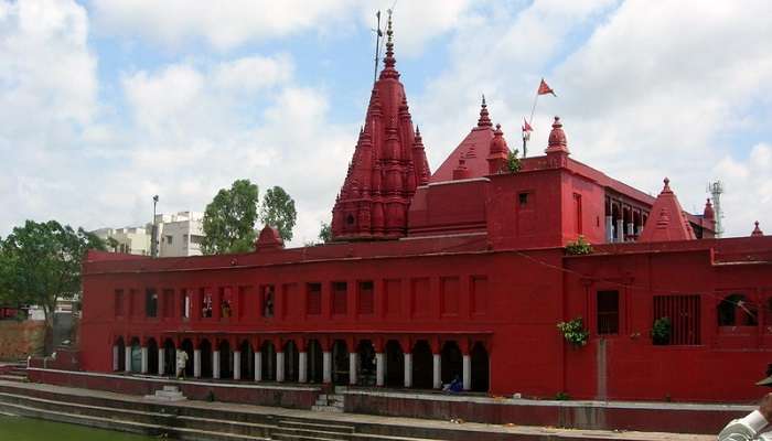 Majestic Durga Temple in Varanasi