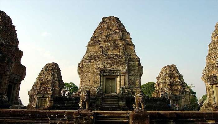 a mesmerizing Architecture of this ancient temple in Siem Reap.
