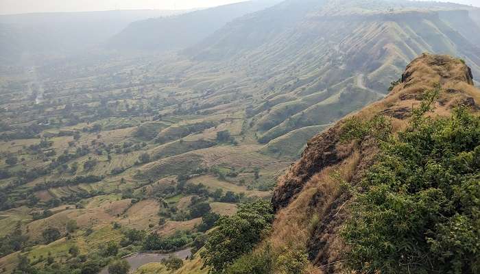 View from the attraction in Maharashtra