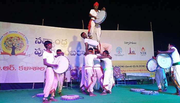 A form of dance in Andhra Pradesh 