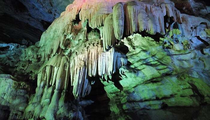  Inside the Borra Caves in Vizag