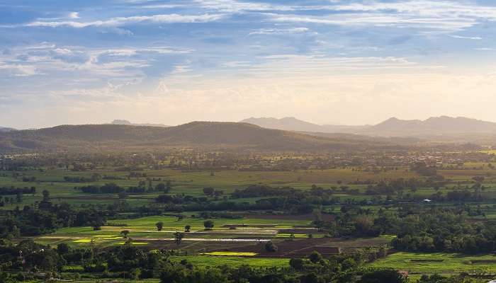  A landscape of scenery from the Gopalswami Hills